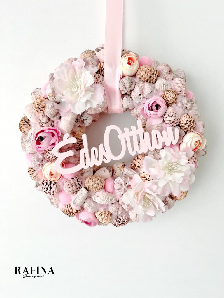 Édes otthon ajtódísz, 24 cm 1