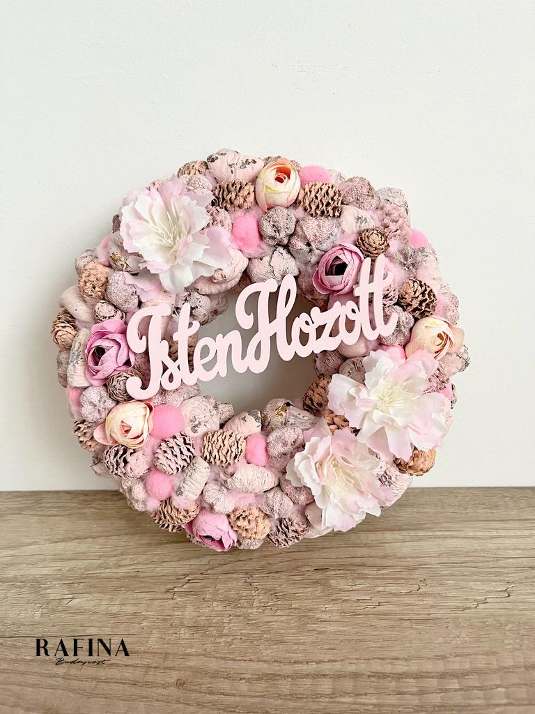 Isten hozott feliratú kopogtató, 24 cm 1