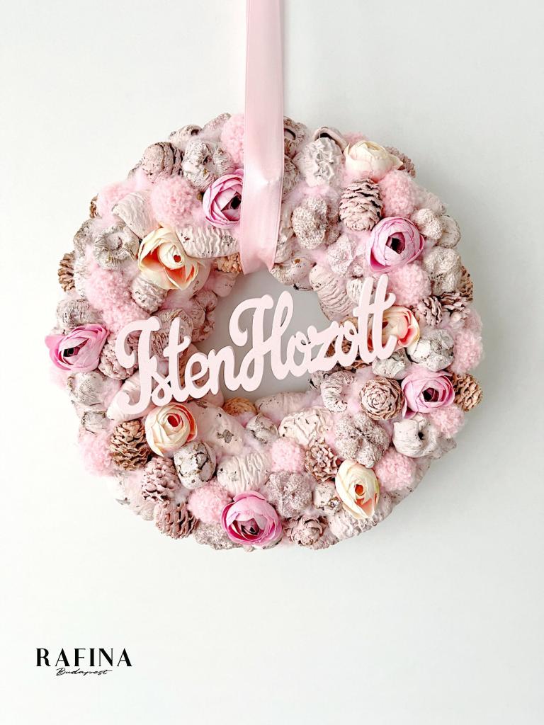 Isten hozott feliratú kopogtató, 24 cm 1