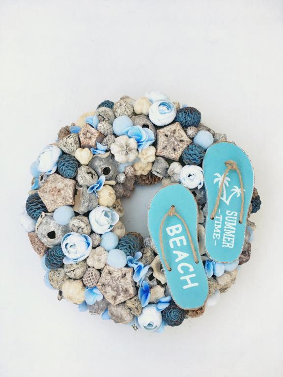 Tengerparti "Beach Vibe" kopogtató, 25 cm
